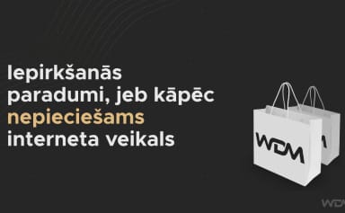 Shopping habits, or why you need an online store